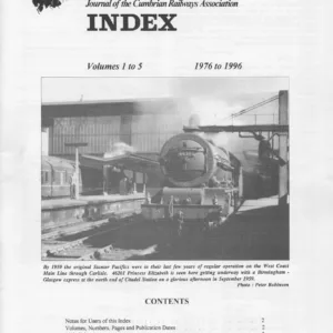 Cumbrian Railways Volumes 1 to 5 (PDF Download)