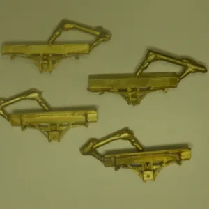 CRA03 - CAST BRASS AXLE BOXES - 4mm scale