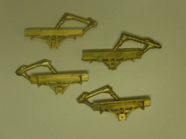 CRA03 - CAST BRASS AXLE BOXES - 4mm scale